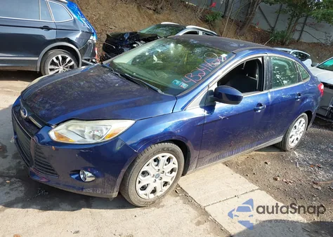 2012 Ford Focus Se from USA, damaged, VIN 1FAHP3F23CL128766